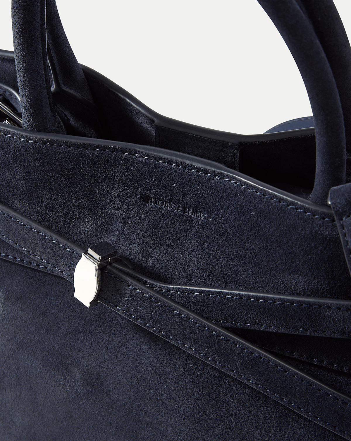 Veronica Beard | Veronica Beard Dash Bag in Navy Seude Navy