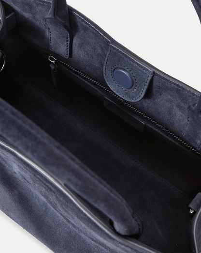 Veronica Beard | Veronica Beard Dash Bag in Navy Seude Navy