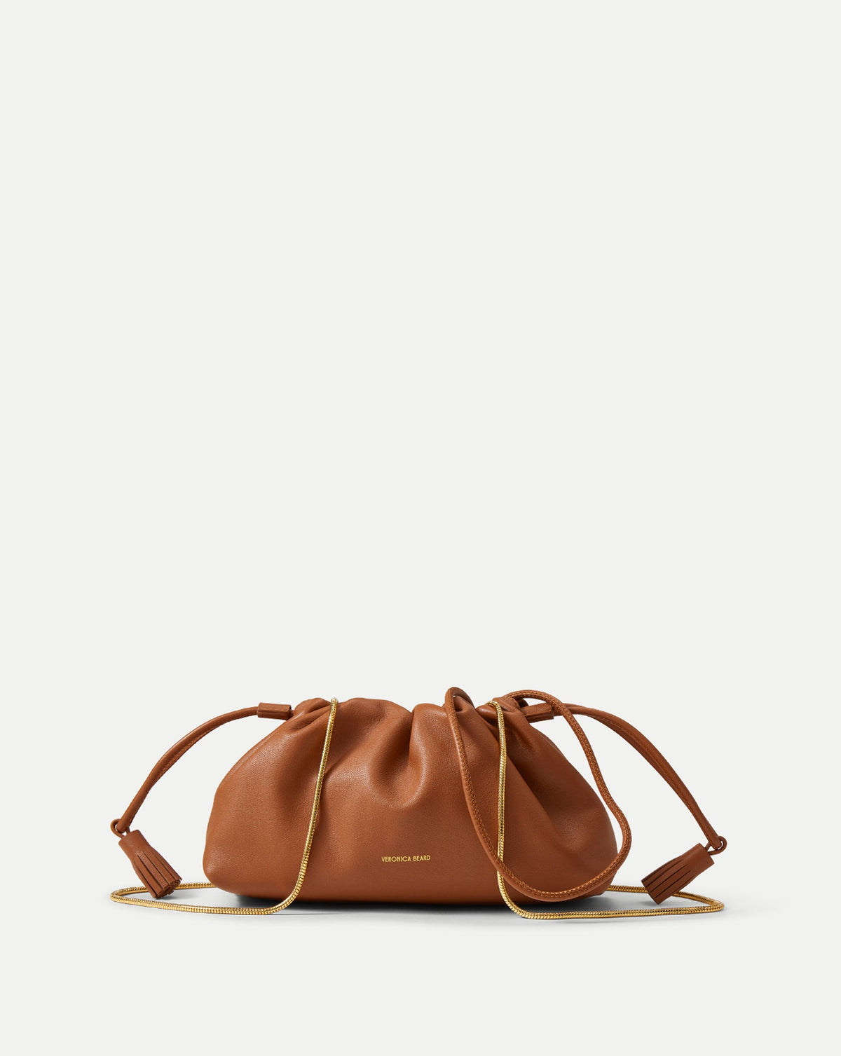 Veronica Beard | Small Veronica Beard Stash Bag in Tan Hazelwood Hazelwood