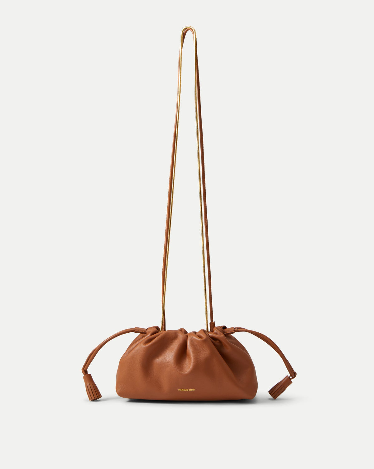 Veronica Beard | Small Veronica Beard Stash Bag in Tan Hazelwood Hazelwood
