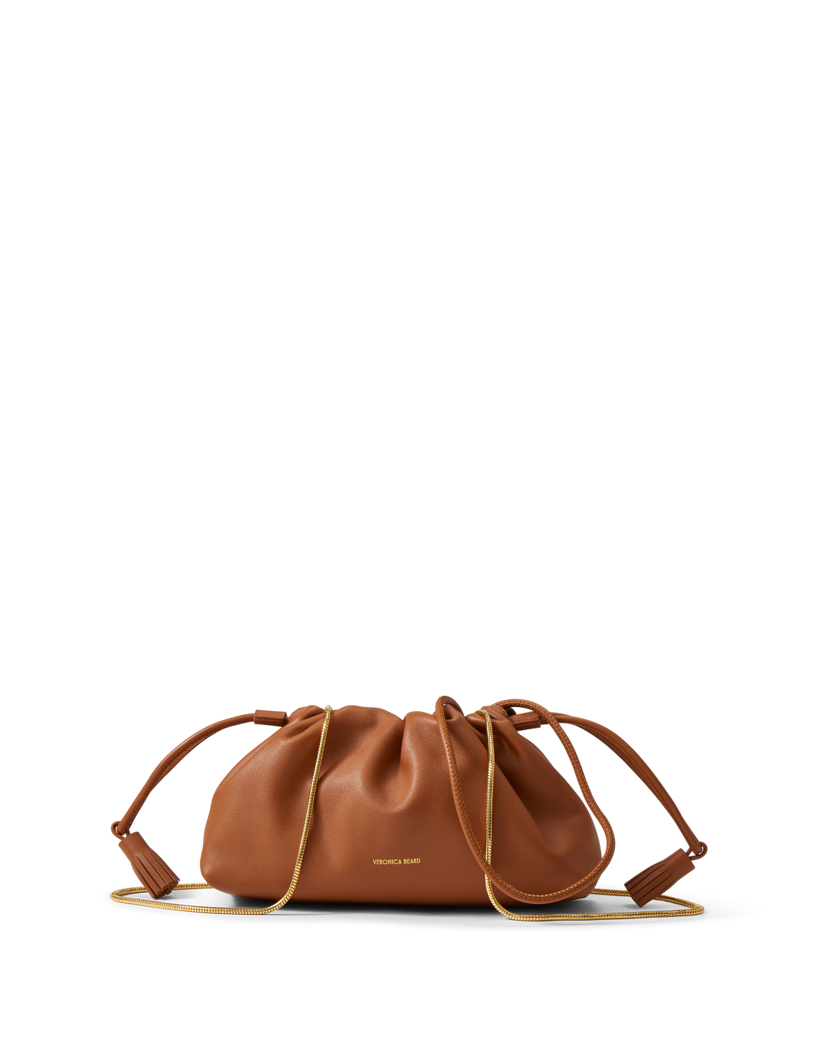 Veronica Beard | Small Veronica Beard Stash Bag in Tan Hazelwood Hazelwood