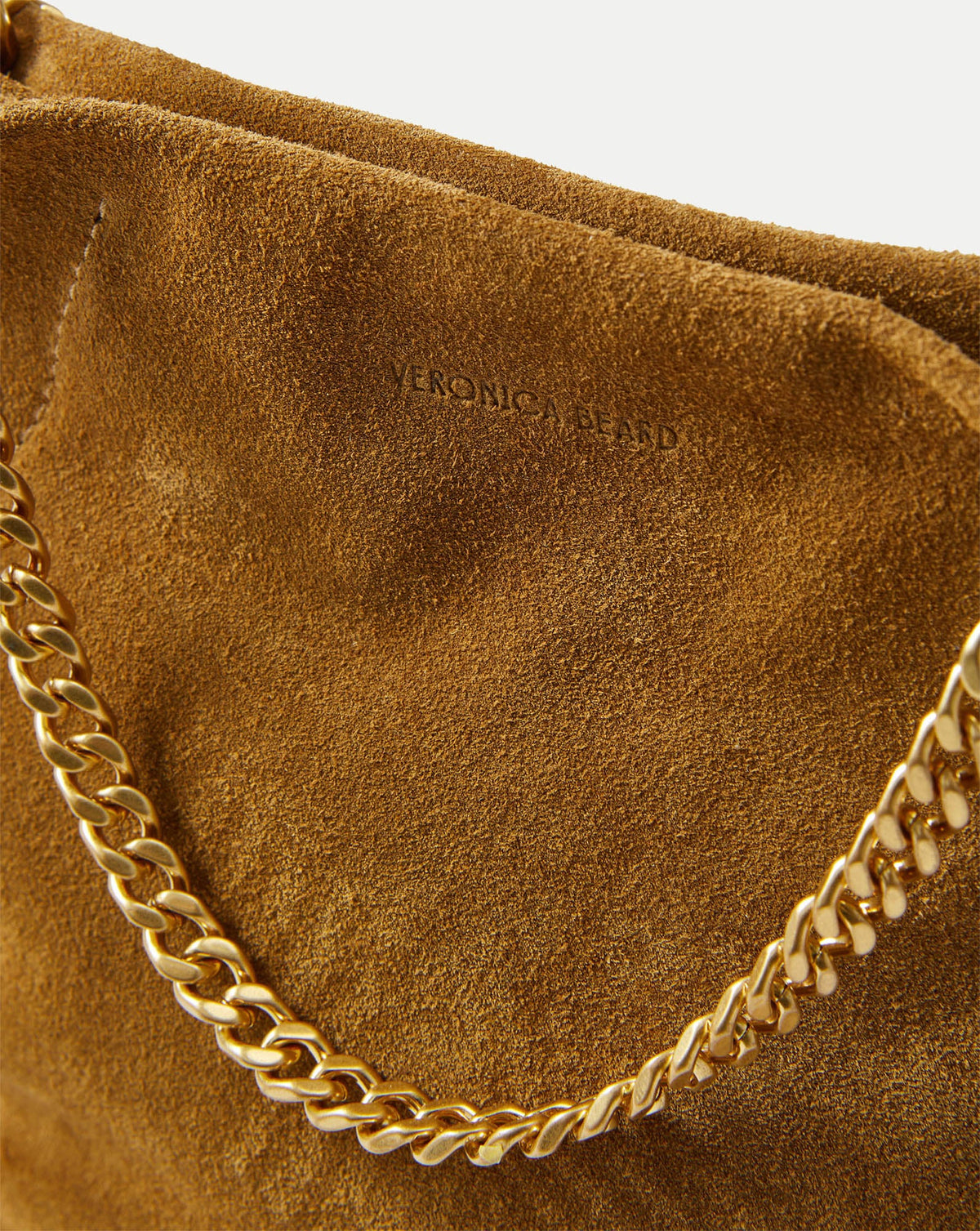 Veronica Beard | Small Veronica Beard Suede Slouch Bag in Acorn Acorn