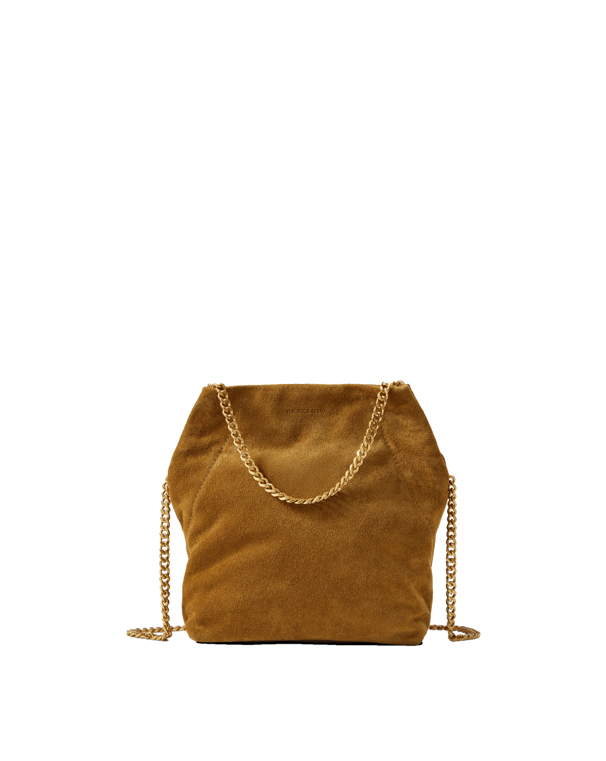 Veronica Beard | Small Veronica Beard Suede Slouch Bag in Acorn Acorn