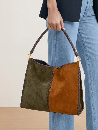 Veronica Beard | Vida Shoulder Bag in Cypress Multi Cypress Multi