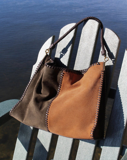 Veronica Beard | Vida Shoulder Bag in Cypress Multi Cypress Multi