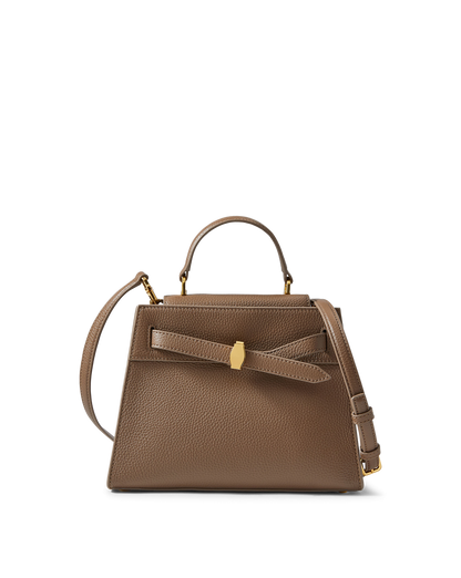 Veronica Beard | Veronica Beard Dash Top-Handle Bag in Light Brown Bark Bark