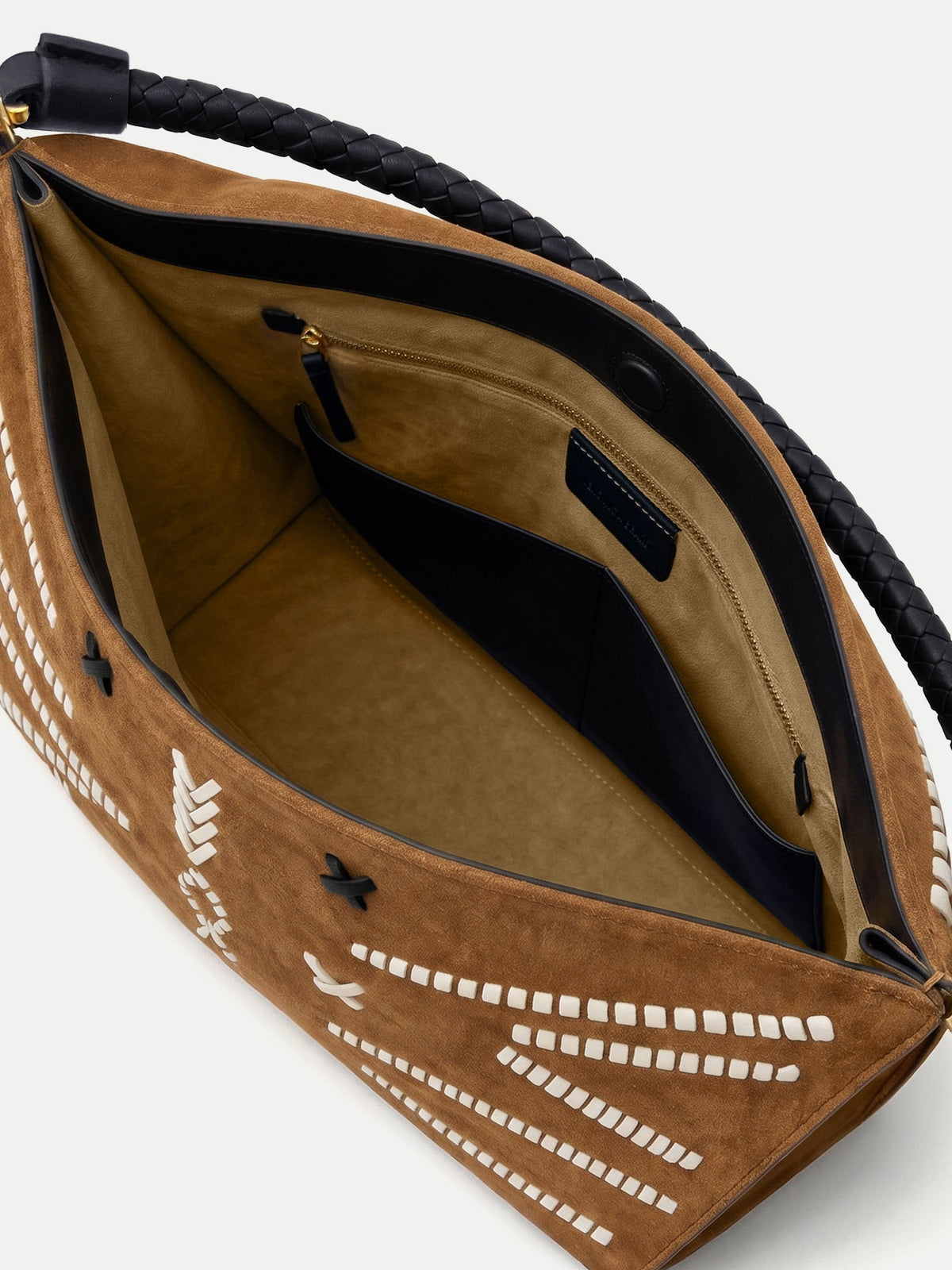 Veronica Beard | Vida Shoulder Bag in Acorn Multi Acorn Multi