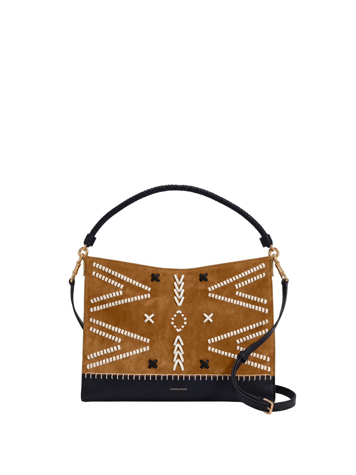 Veronica Beard | Vida Shoulder Bag in Acorn Multi Acorn Multi