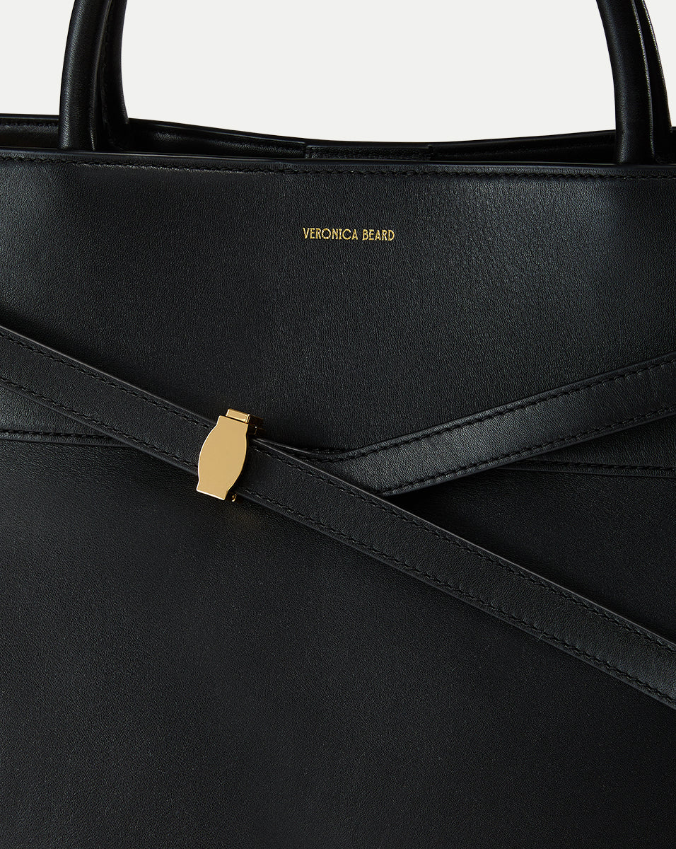 Veronica Beard | Large Dash Bag in Black Black