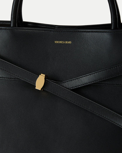 Veronica Beard | Large Dash Bag in Black Black