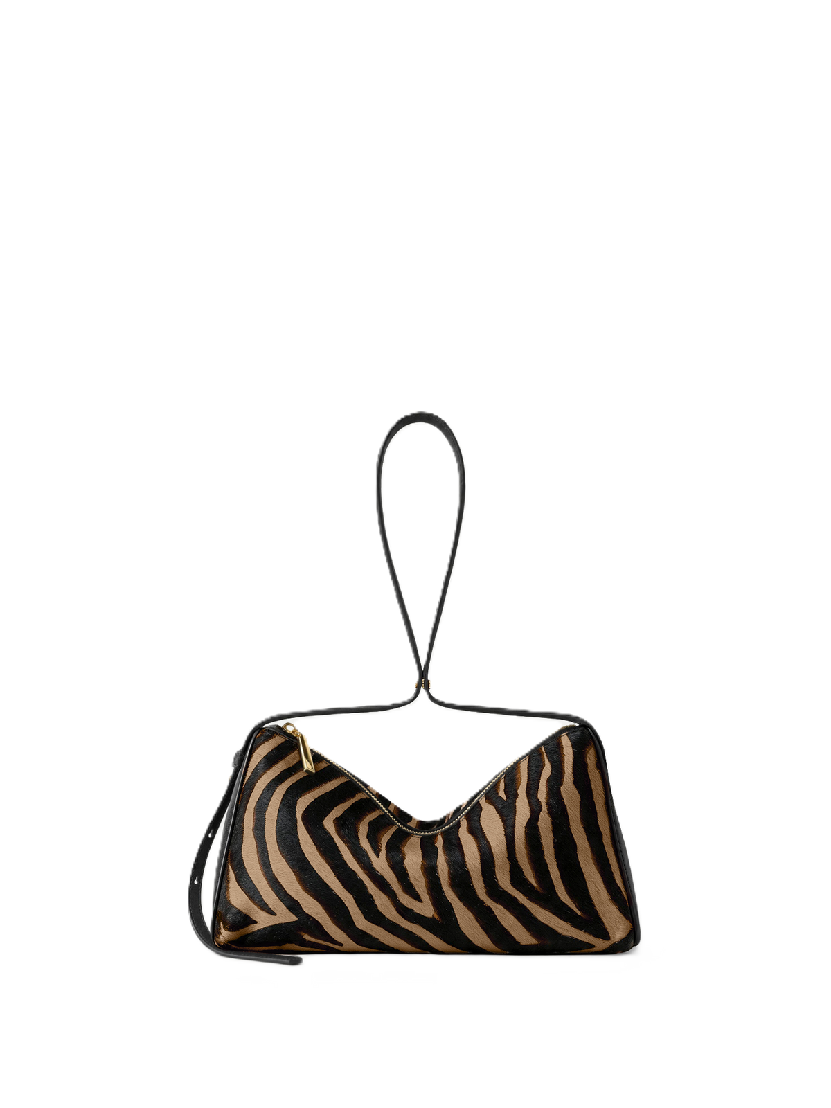 Veronica Beard | Zebra Calf Hair Prism Bag Tan Multi