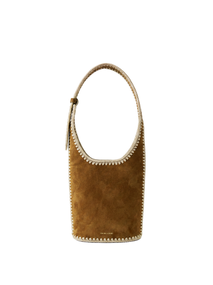 Veronica Beard | Whipstitch Loop Bag in Acorn Multi Acorn Multi