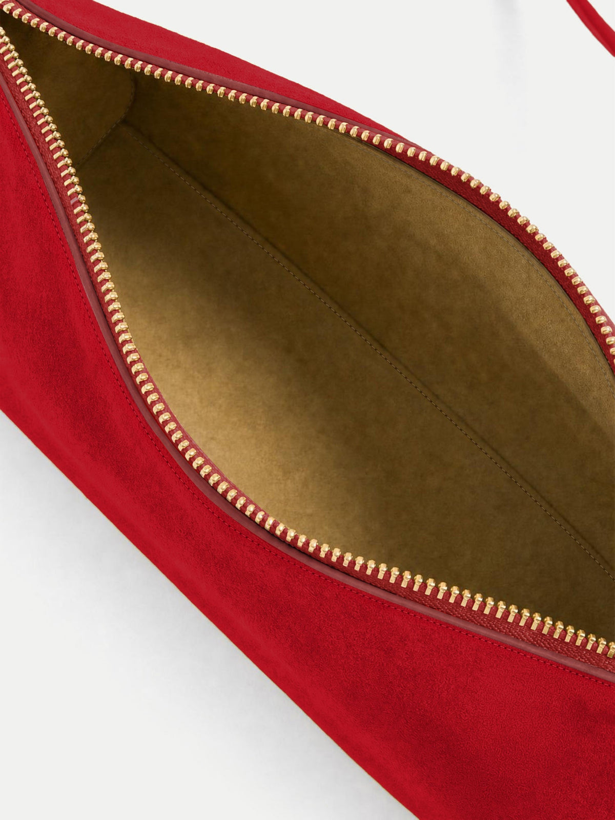 Veronica Beard | Prism Mini Bag in Red Suede Crimson
