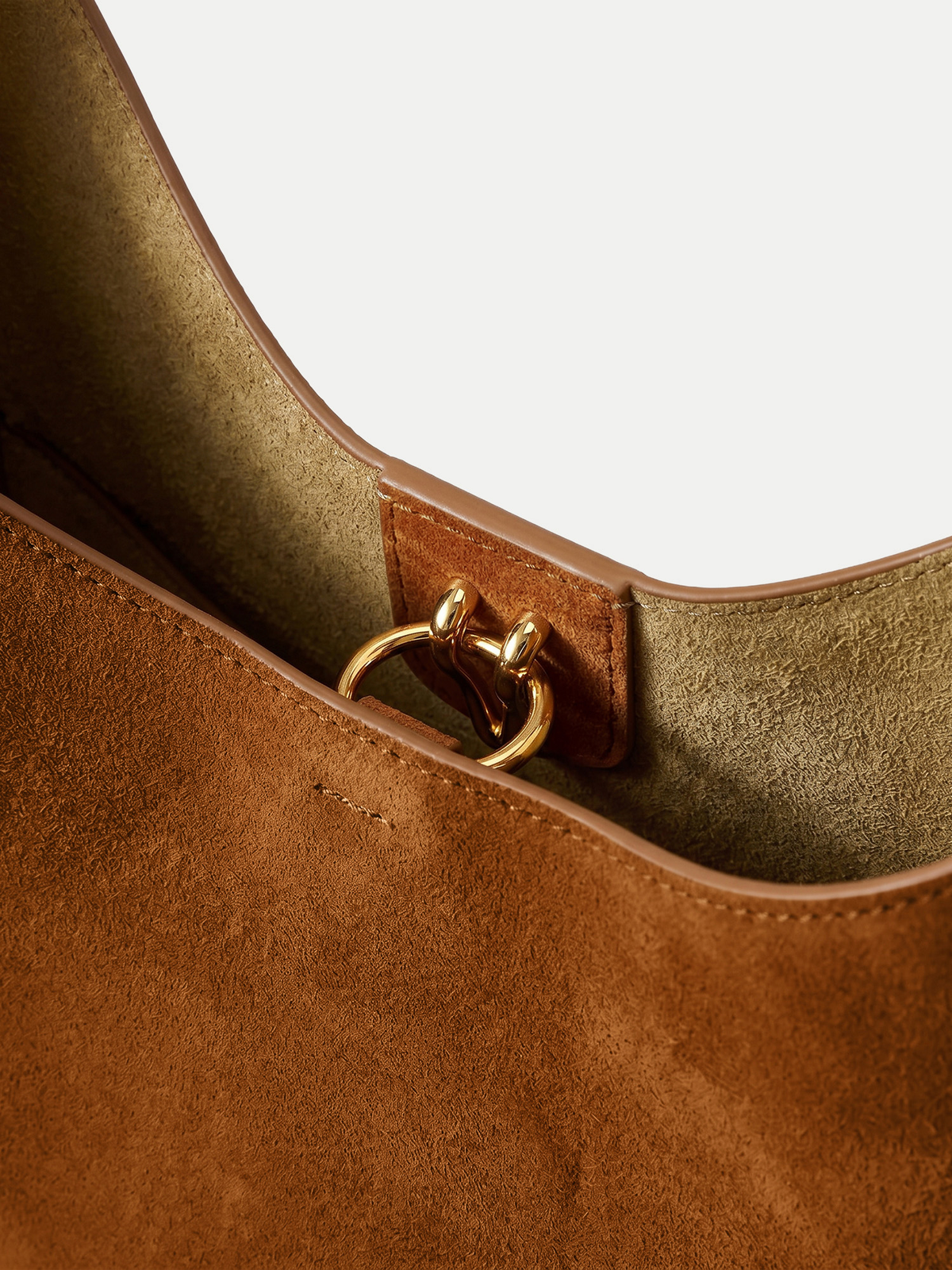 Veronica Beard | Jour Slouchy Shoulder Bag in Brown Tobacco