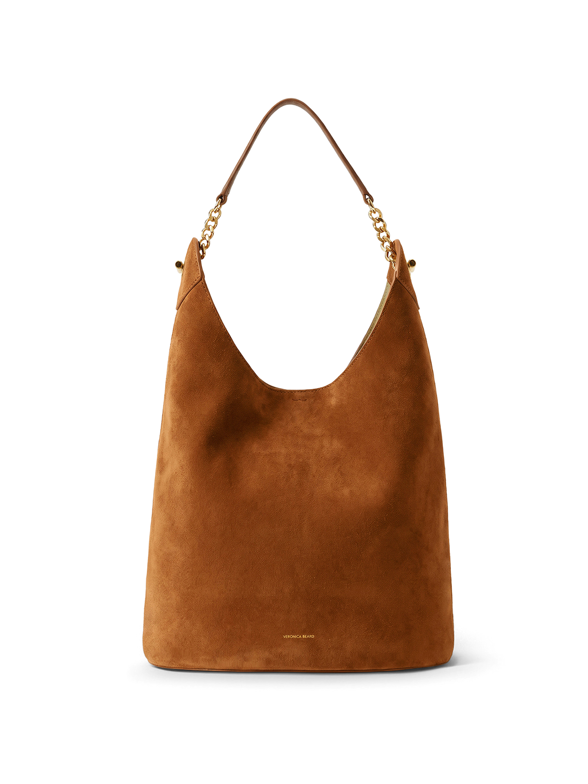 Veronica Beard | Jour Slouchy Shoulder Bag in Brown Tobacco
