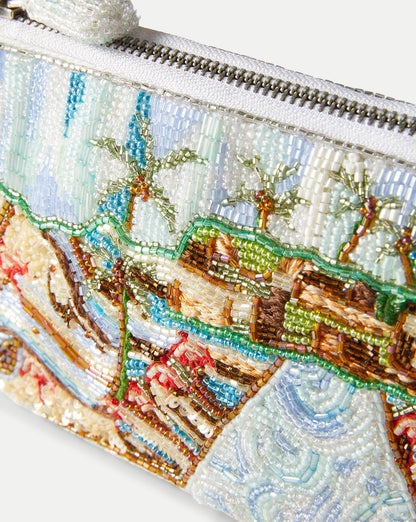 Veronica Beard | Pauline Beaded Shoulder Bag in Multi Multi