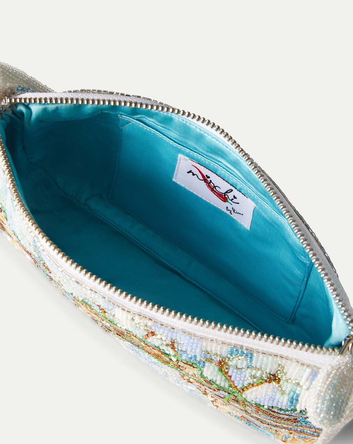 Veronica Beard | Pauline Beaded Shoulder Bag in Multi Multi