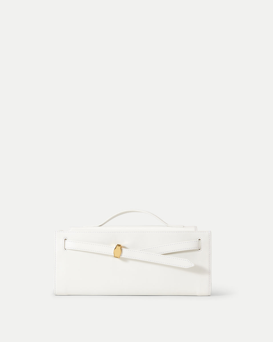 Veronica Beard | Veronica Beard Dash Clutch in Off-White Off-White