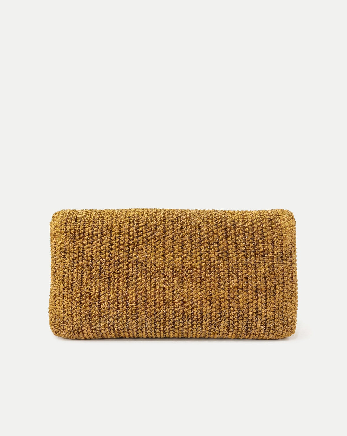 Veronica Beard | Raffia Anchor Clutch in Gold Gold