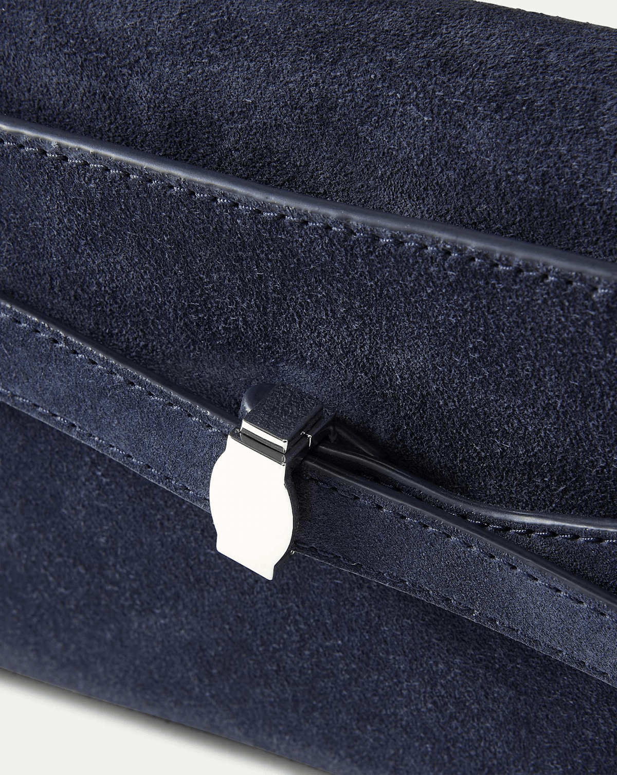 Veronica Beard | Veronica Beard Dash Clutch in Navy Seude Navy