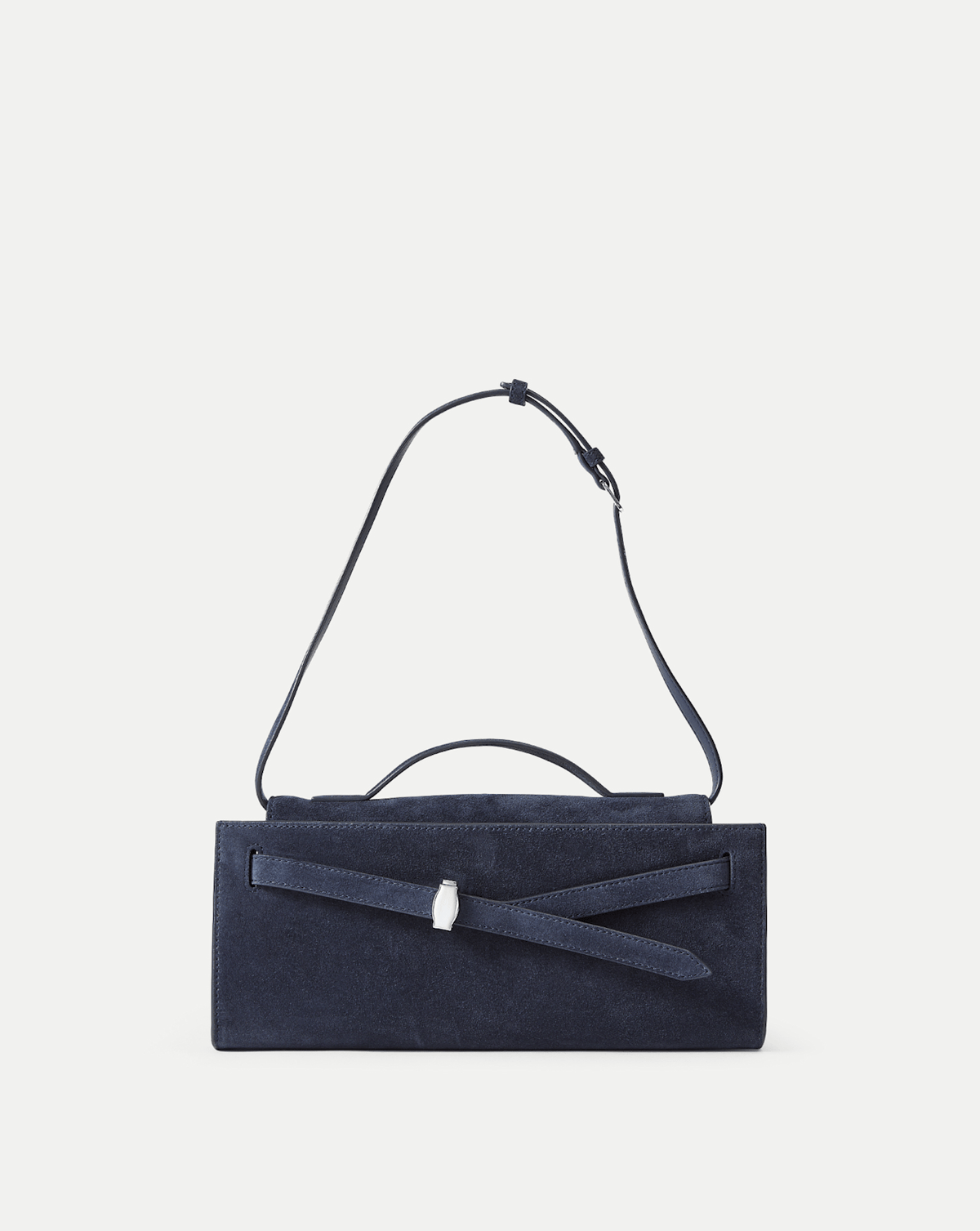 Veronica Beard | Veronica Beard Dash Clutch in Navy Seude Navy