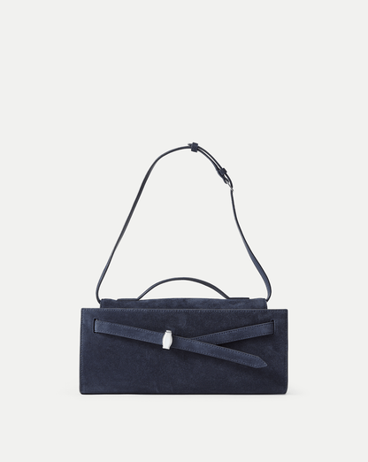 Veronica Beard | Veronica Beard Dash Clutch in Navy Seude Navy