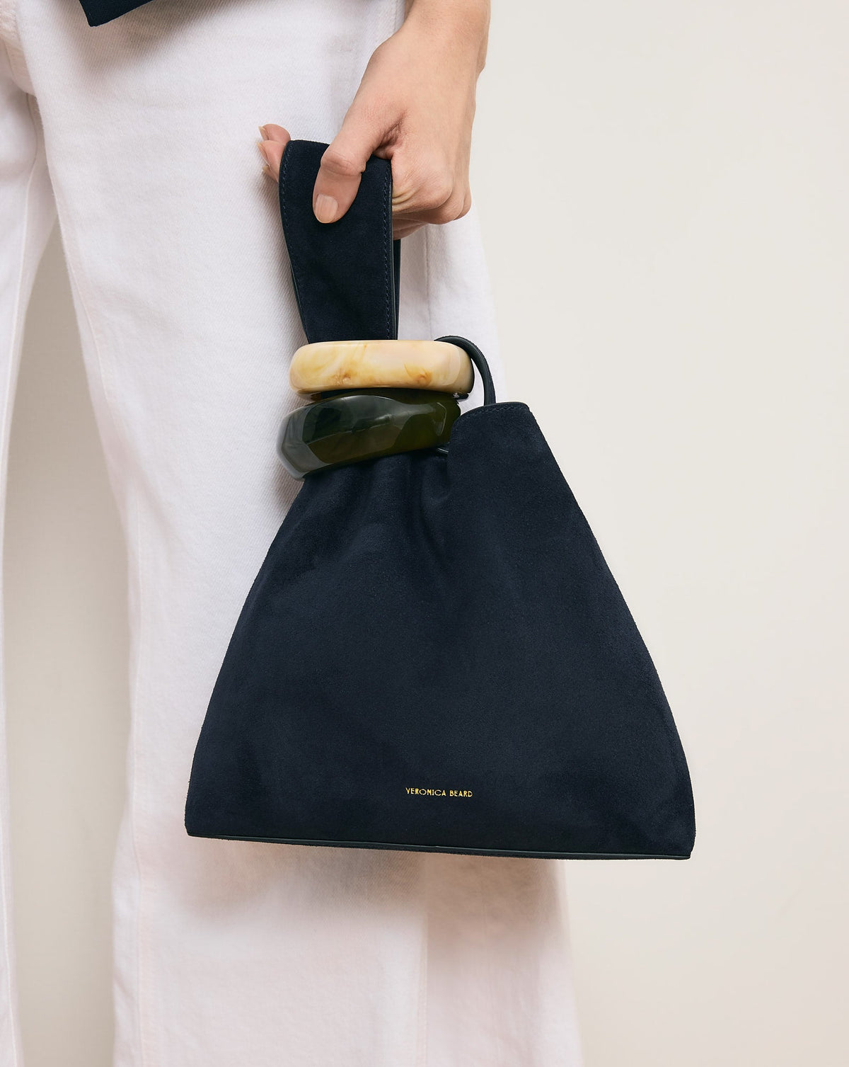 Veronica Beard | Veronica Beard Swing Clutch in Navy Navy