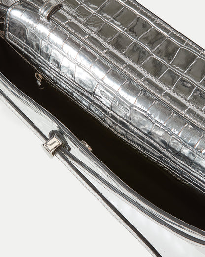 Veronica Beard | Veronica Beard Dash Clutch in Silver Silver