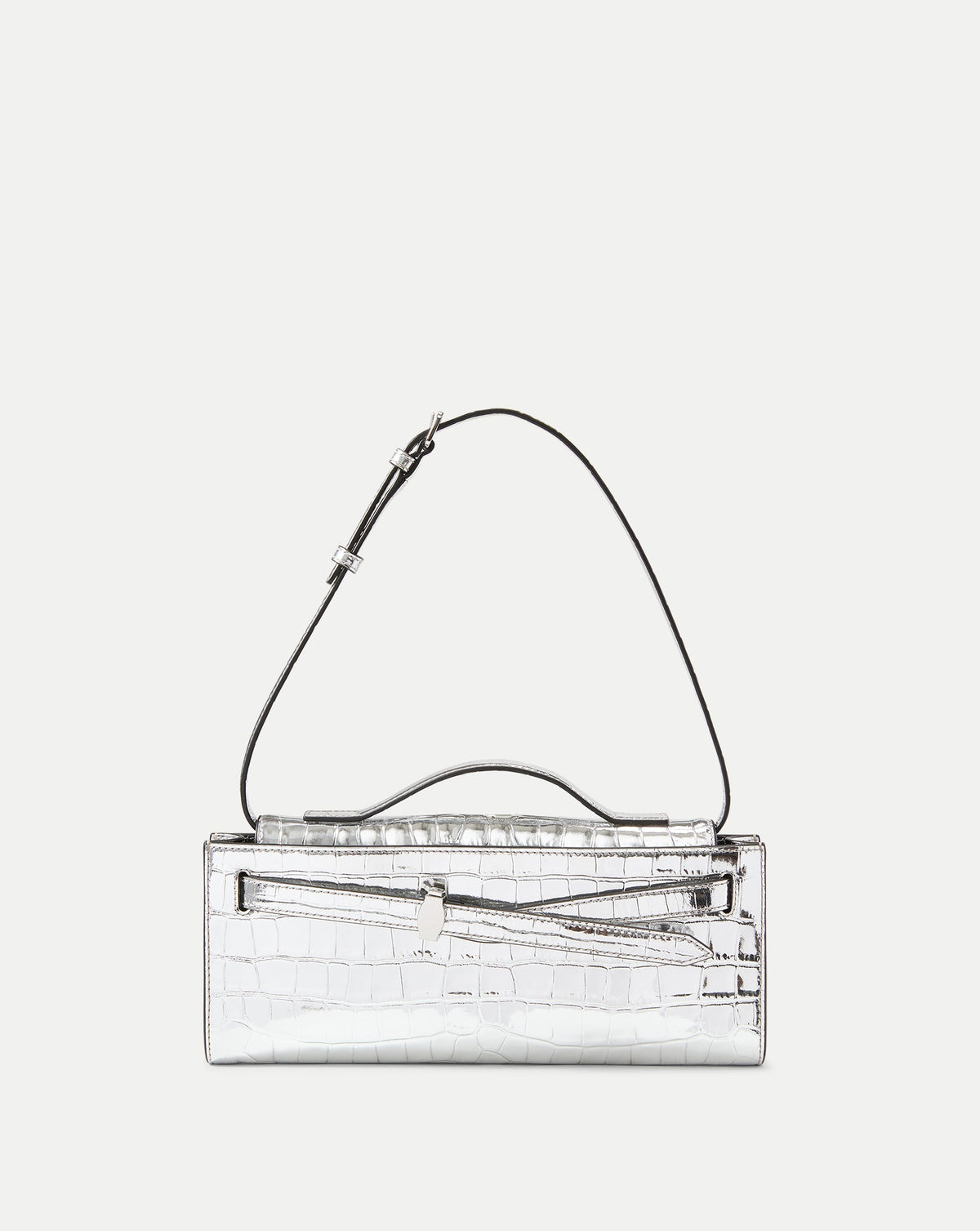 Veronica Beard | Veronica Beard Dash Clutch in Silver Silver