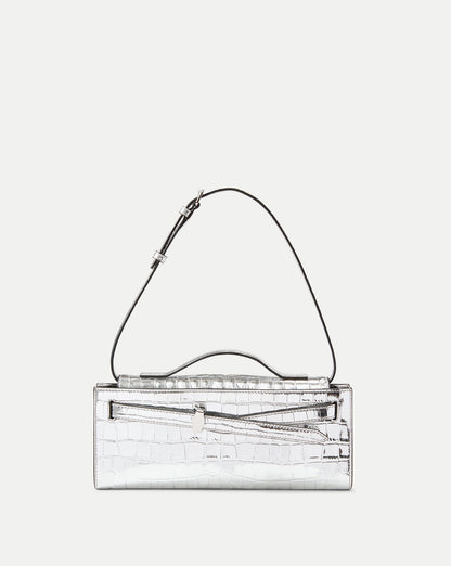 Veronica Beard | Veronica Beard Dash Clutch in Silver Silver