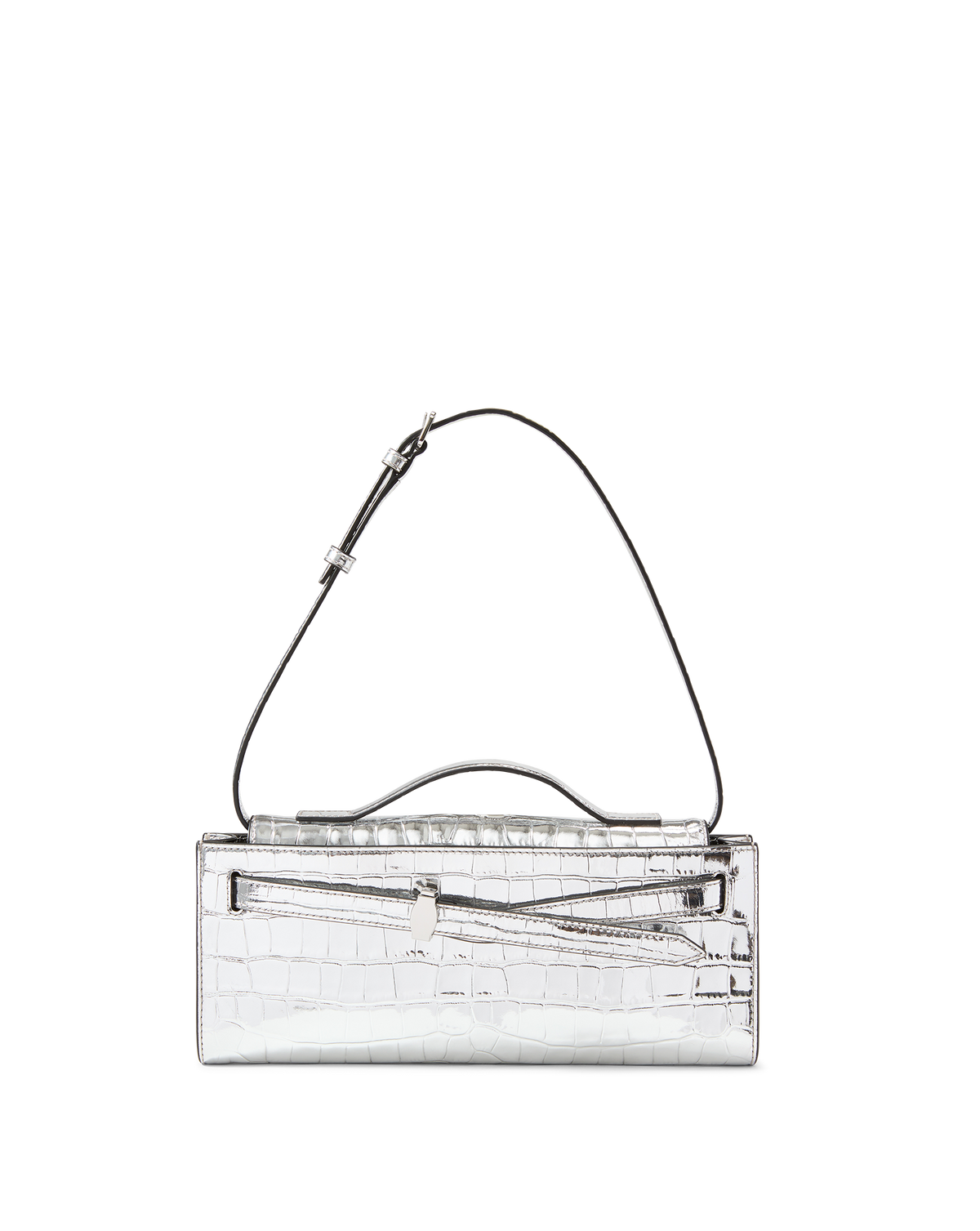 Veronica Beard | Veronica Beard Dash Clutch in Silver Silver