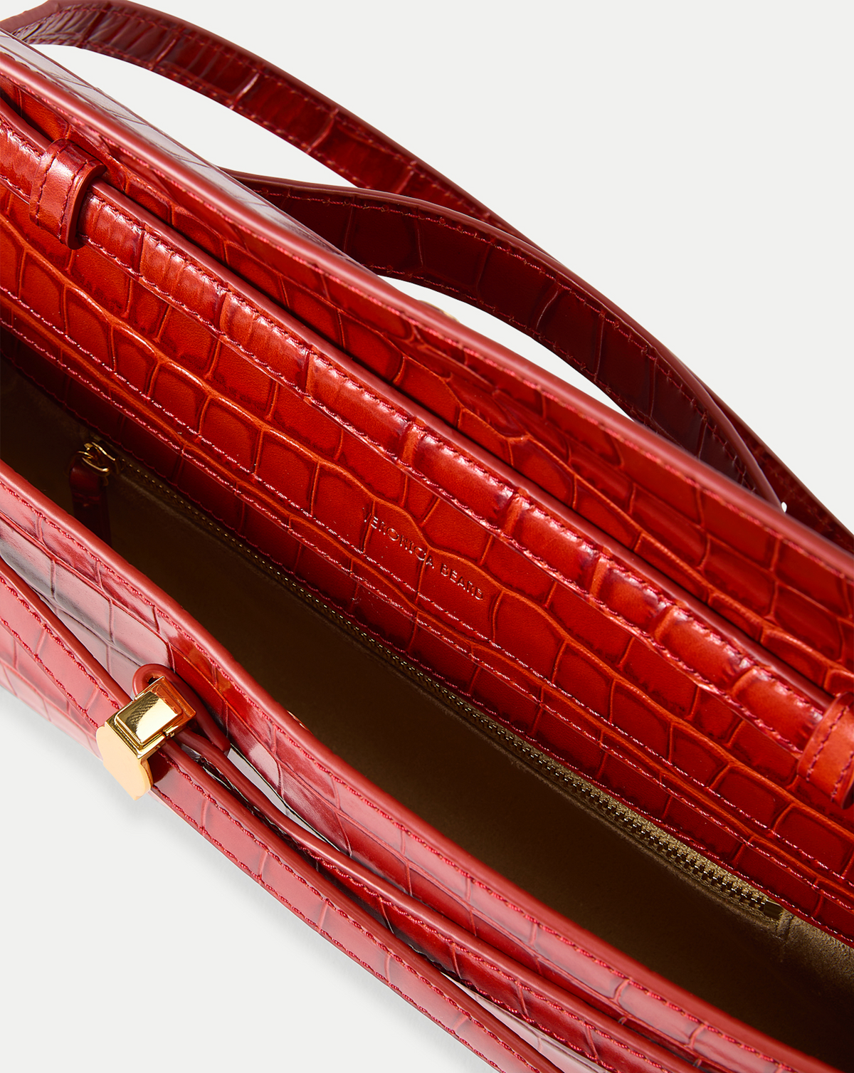 Veronica Beard | Veronica Beard Dash Clutch in Carnelian Red Carnelian Red