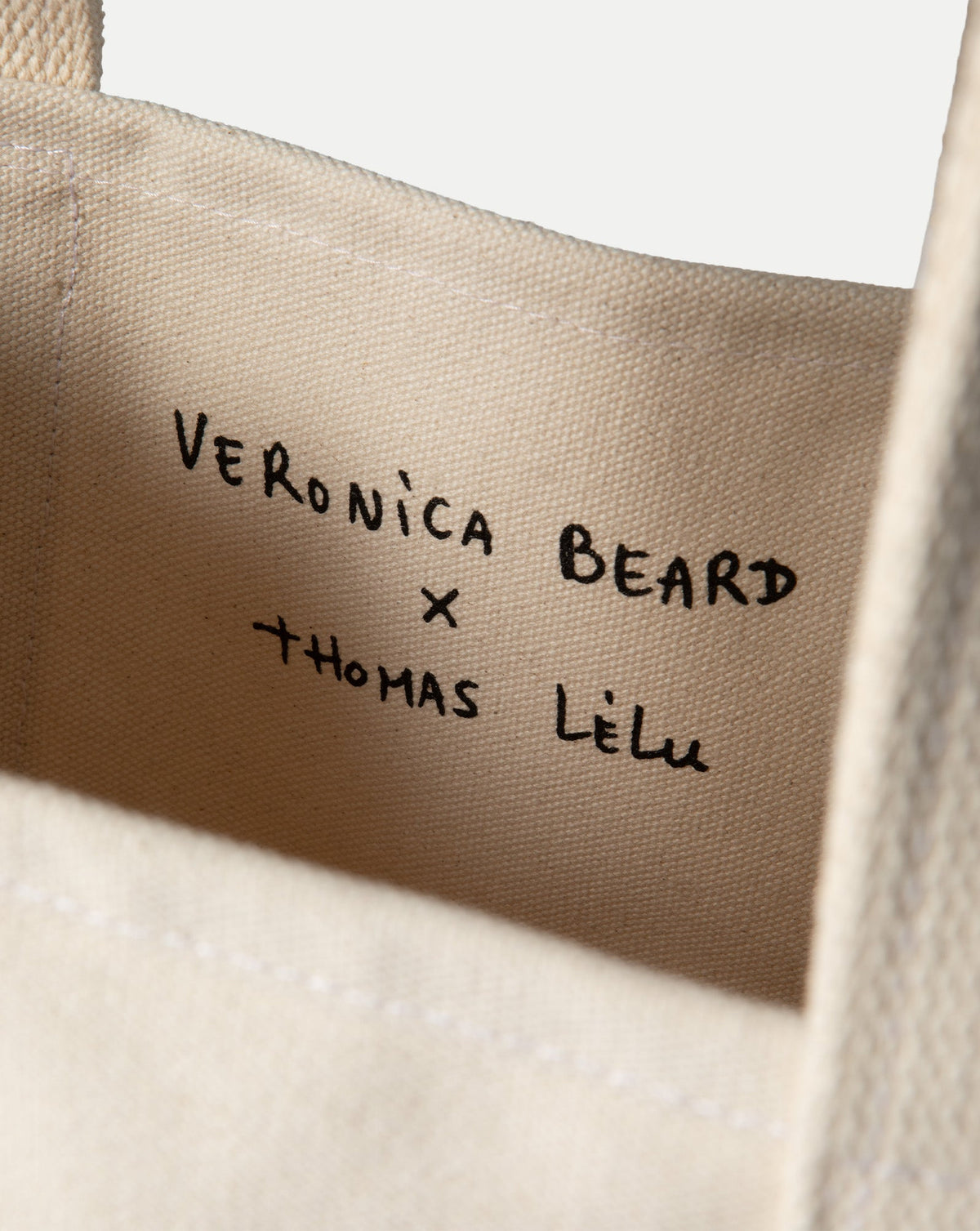 Veronica Beard | Canvas Printed Tote Bag in Natural Natural