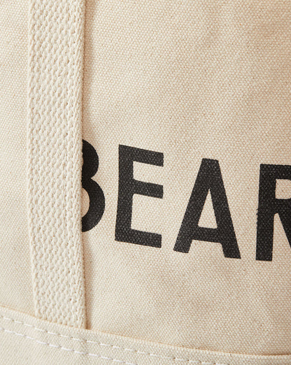 Veronica Beard | Small Canvas Logo Tote in Natural Natural