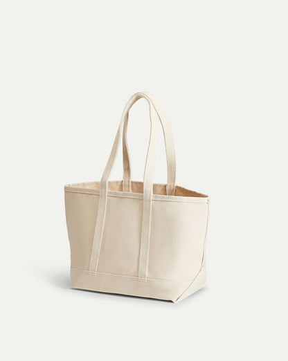 Veronica Beard | Small Canvas Logo Tote in Natural Natural