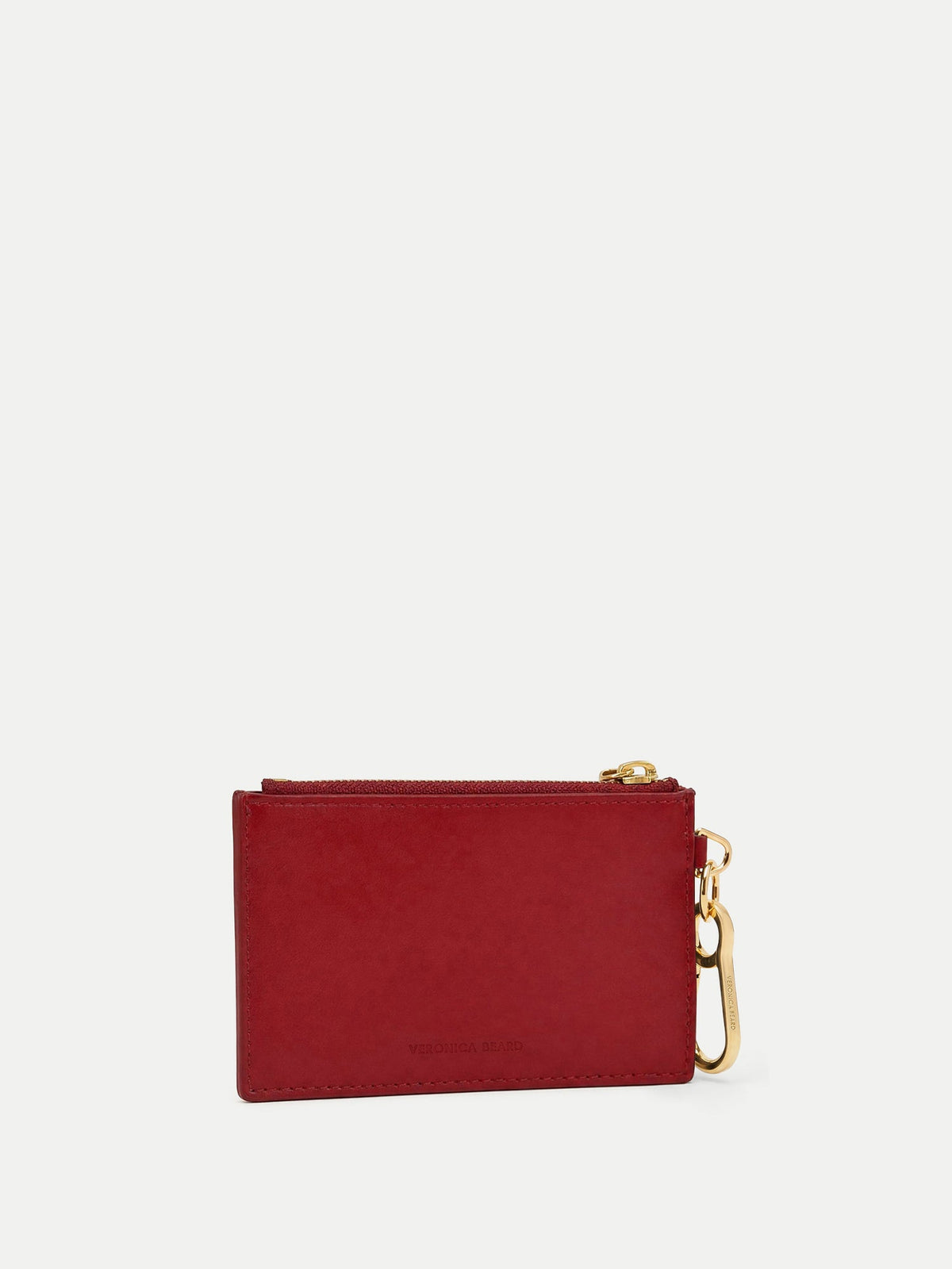 Veronica Beard | Calf-Hair Card Holder in Zebra Tan Multi