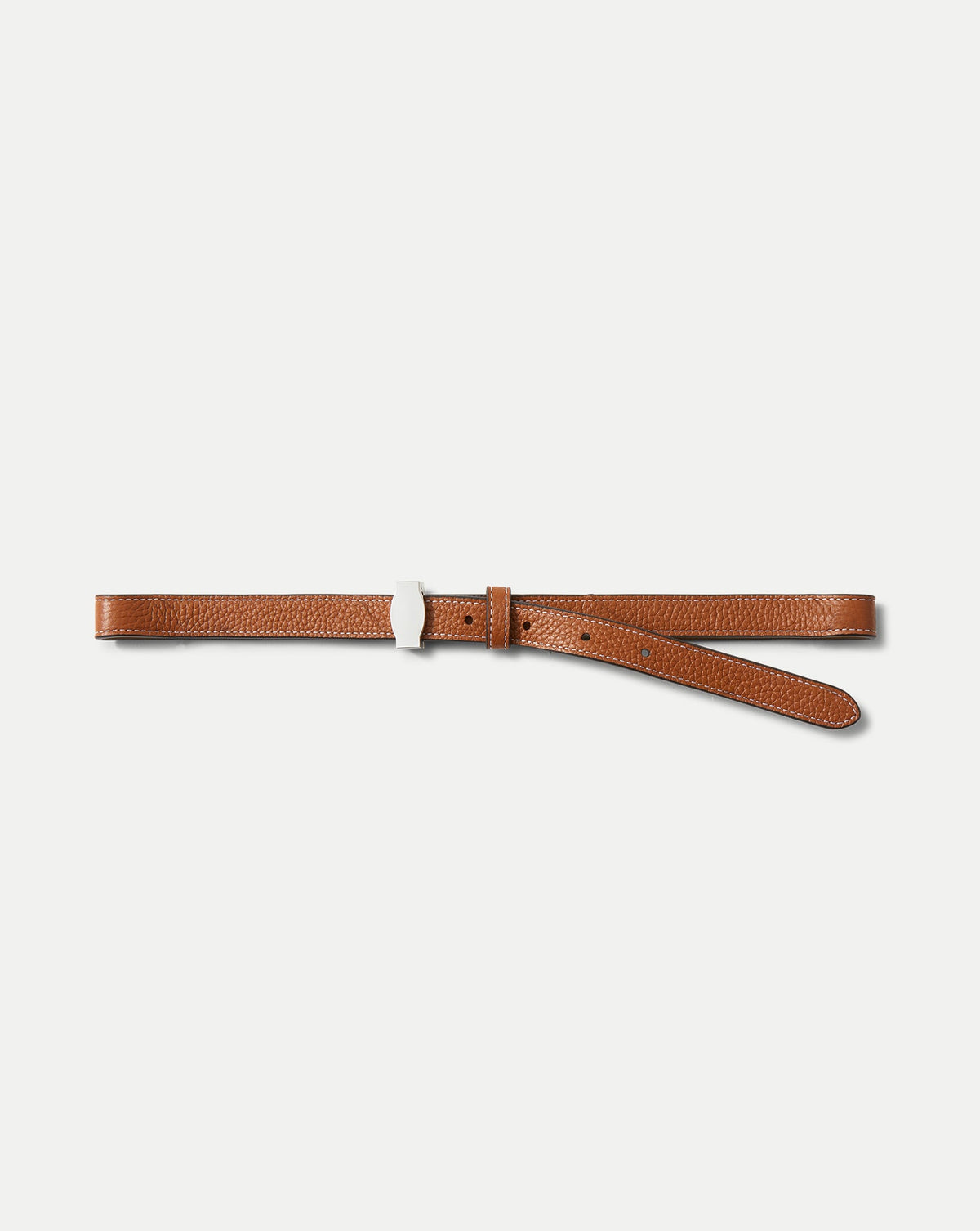 Veronica Beard | Dash Leather Belt in Hazelwood Hazelwood