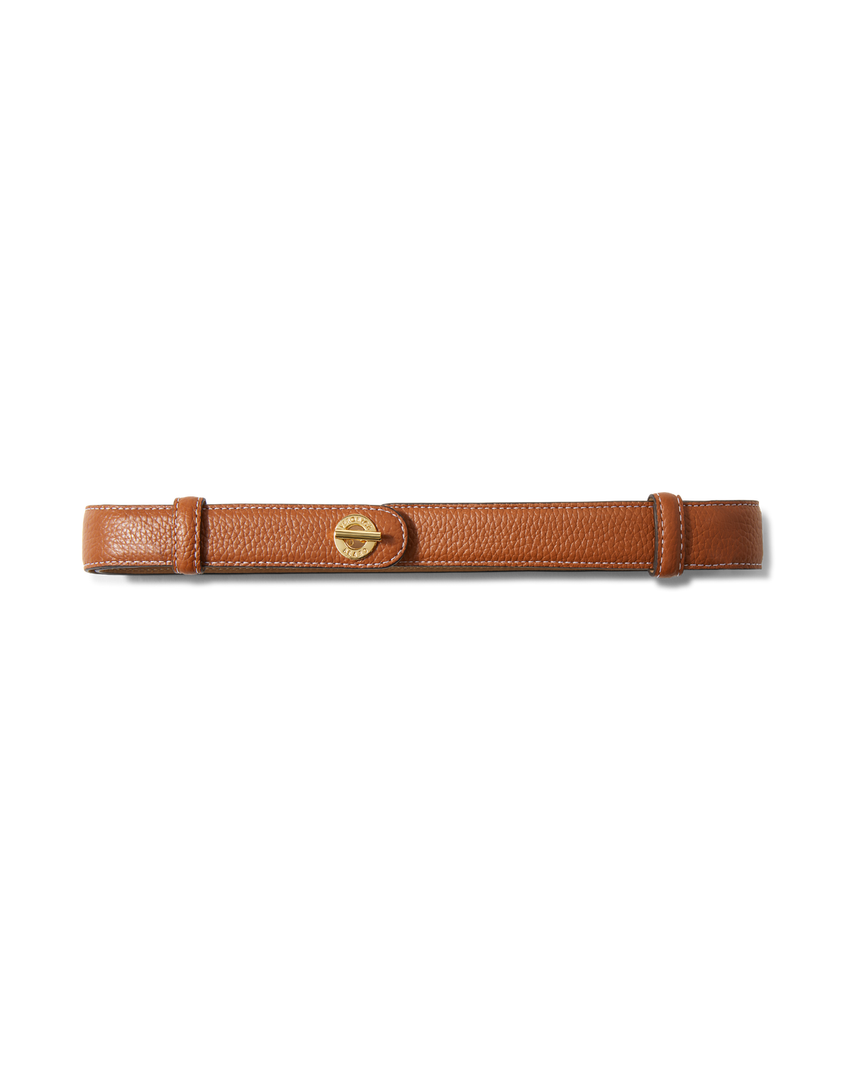 Veronica Beard | Anchor Leather Belt in Hazelwood Hazelwood