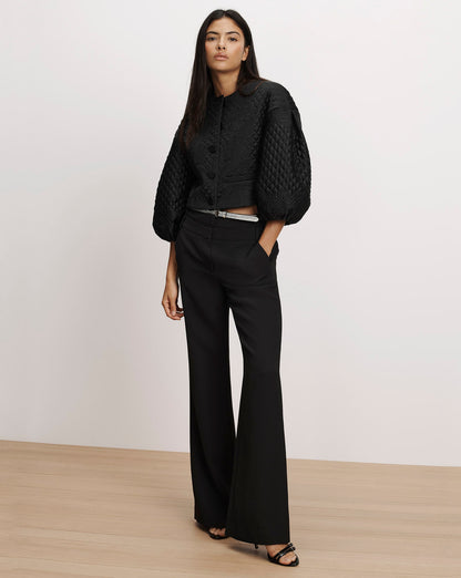 Veronica Beard | Dash Skinny Leather Belt in Silver Silver