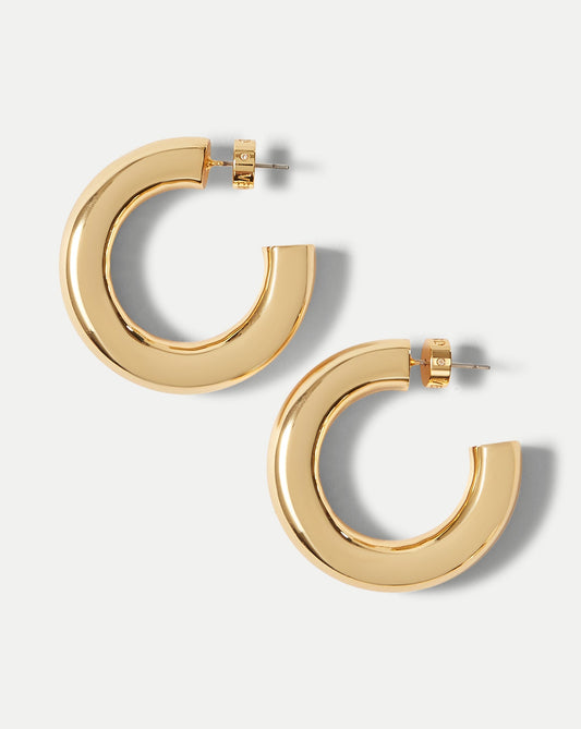 Veronica Beard | Everyday Hoop in Gold Gold