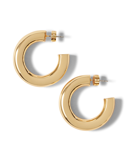 Veronica Beard | Everyday Hoop in Gold Gold