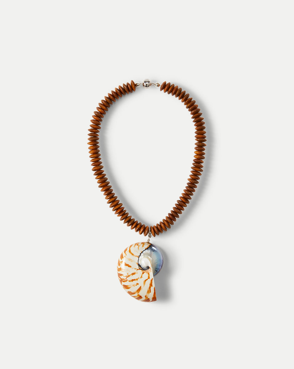 Veronica Beard | Nantucket Shell Necklace in Multi Multi