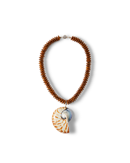 Veronica Beard | Nantucket Shell Necklace in Multi Multi