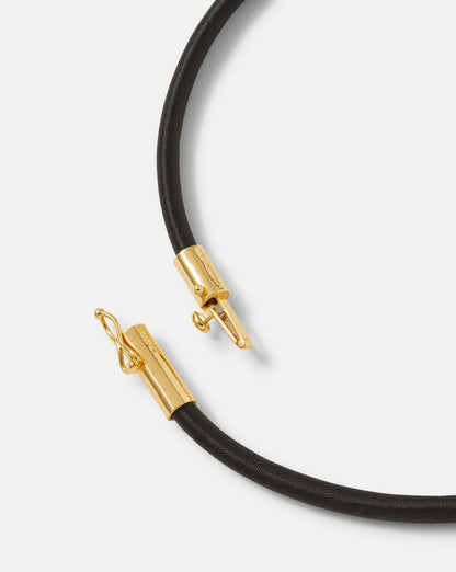 Veronica Beard | Floral Pendant Cord Necklace in Gold Gold