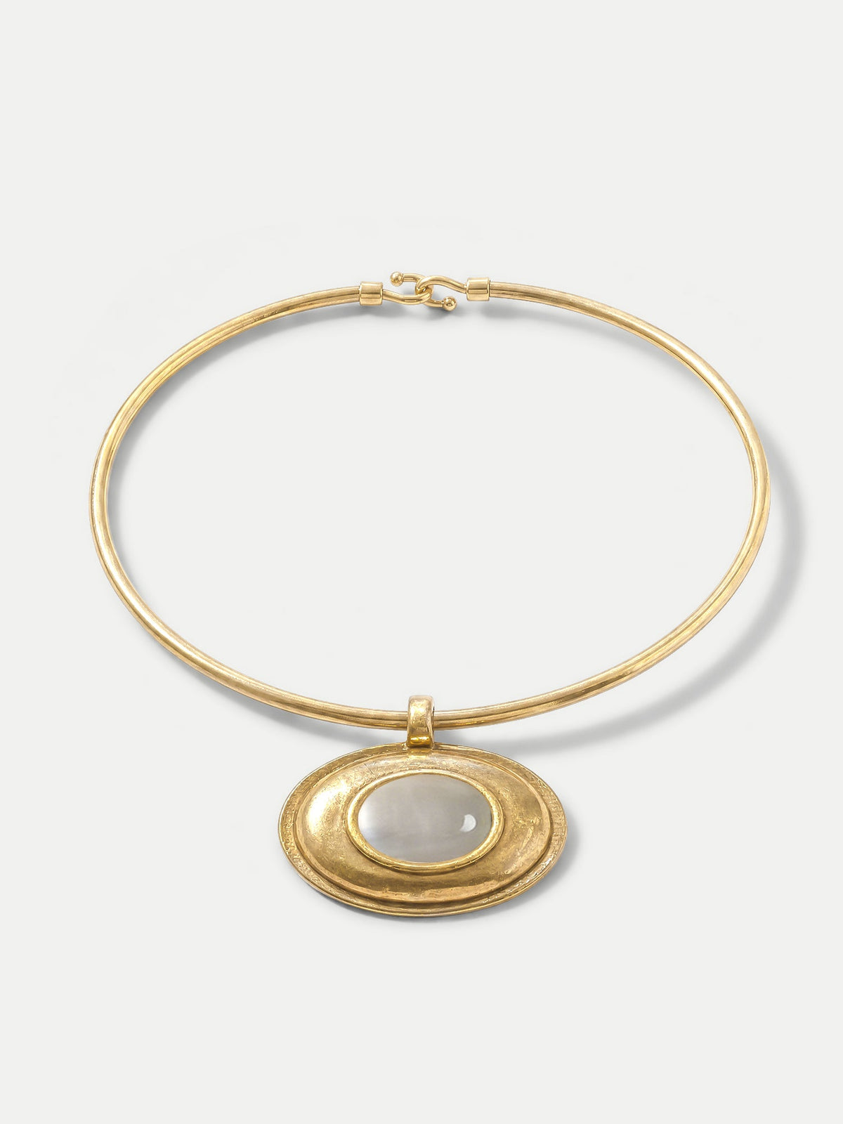 Veronica Beard | Cat’s Eye Collar Necklace in Gold Gold