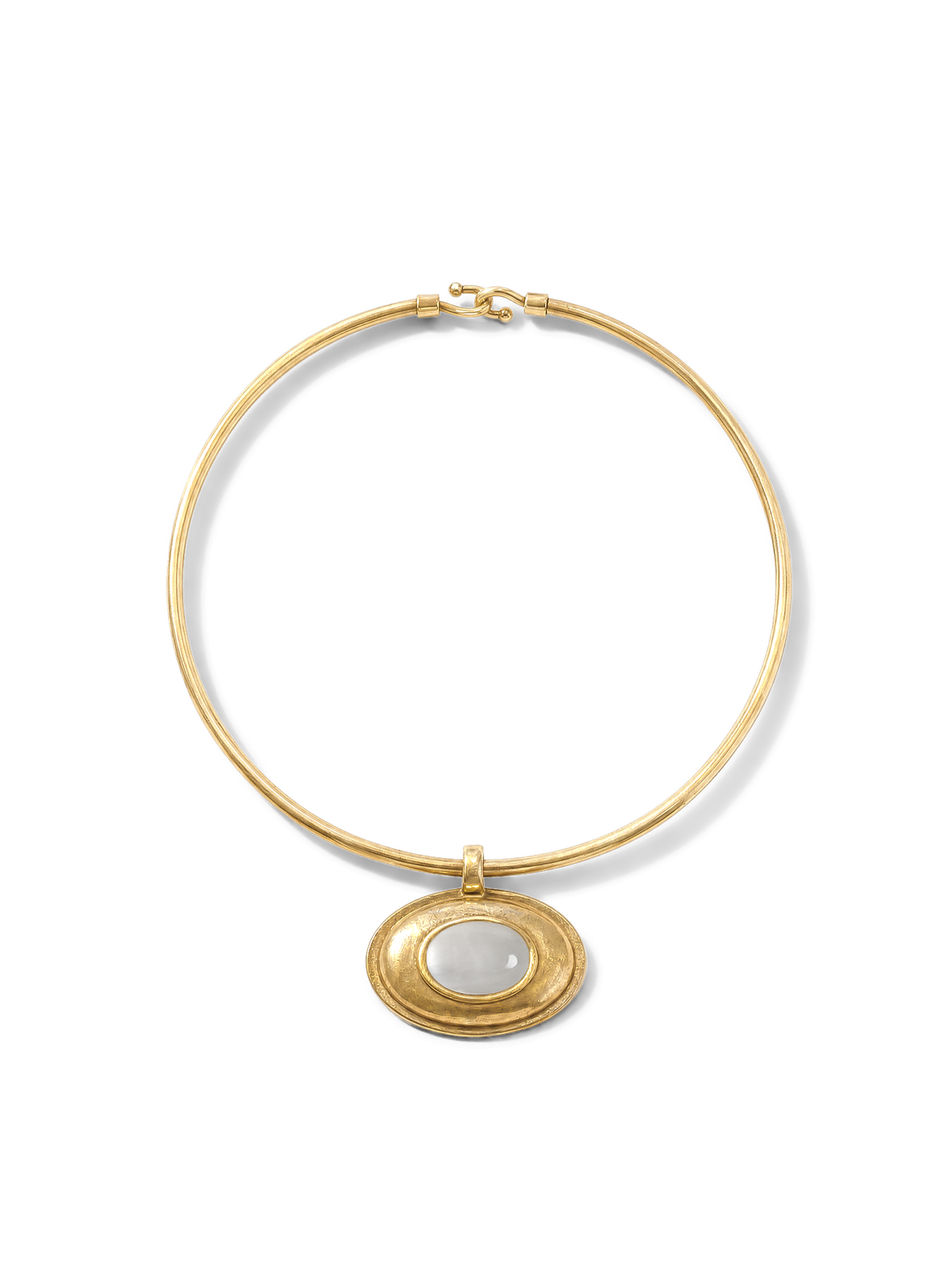 Veronica Beard | Cat’s Eye Collar Necklace in Gold Gold