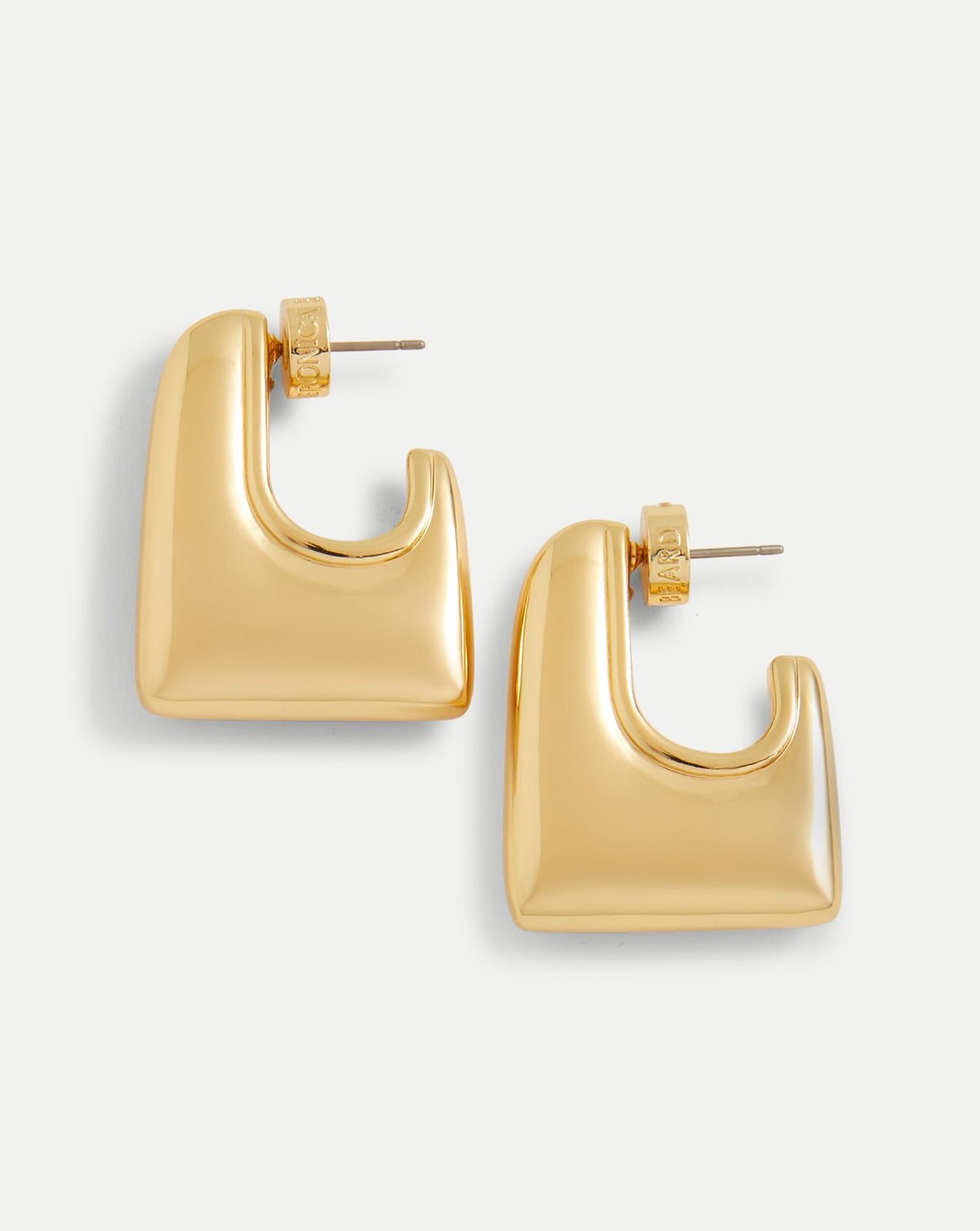 Veronica Beard | Everyday Square Hoop in Gold Gold