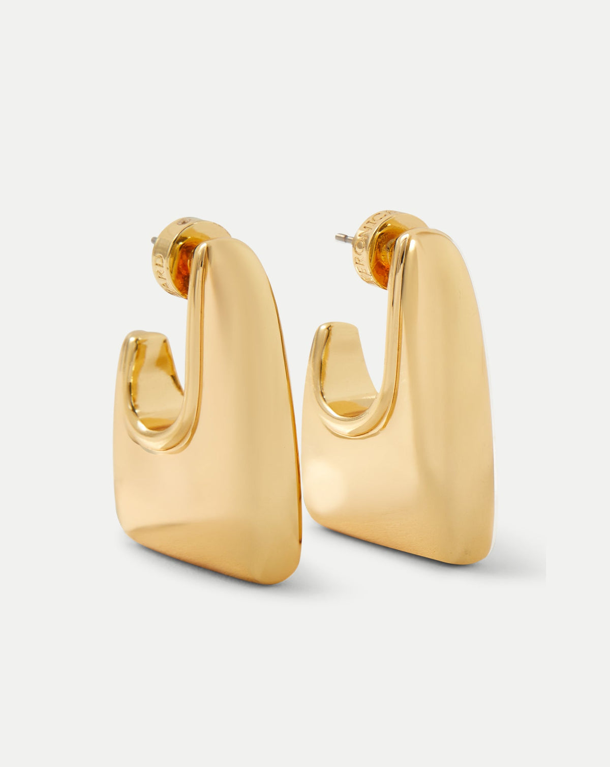 Veronica Beard | Everyday Square Hoop in Gold Gold