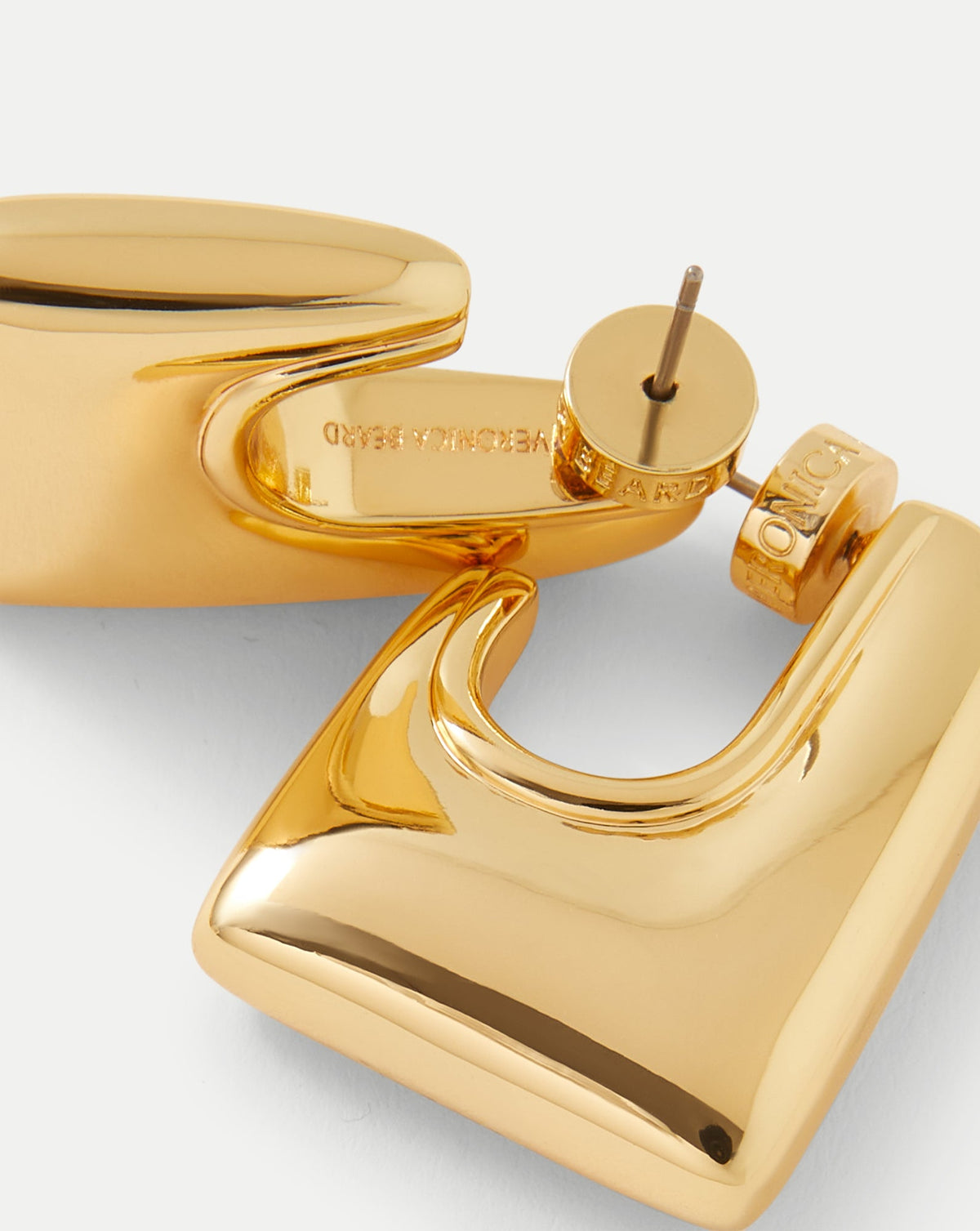 Veronica Beard | Everyday Square Hoop in Gold Gold