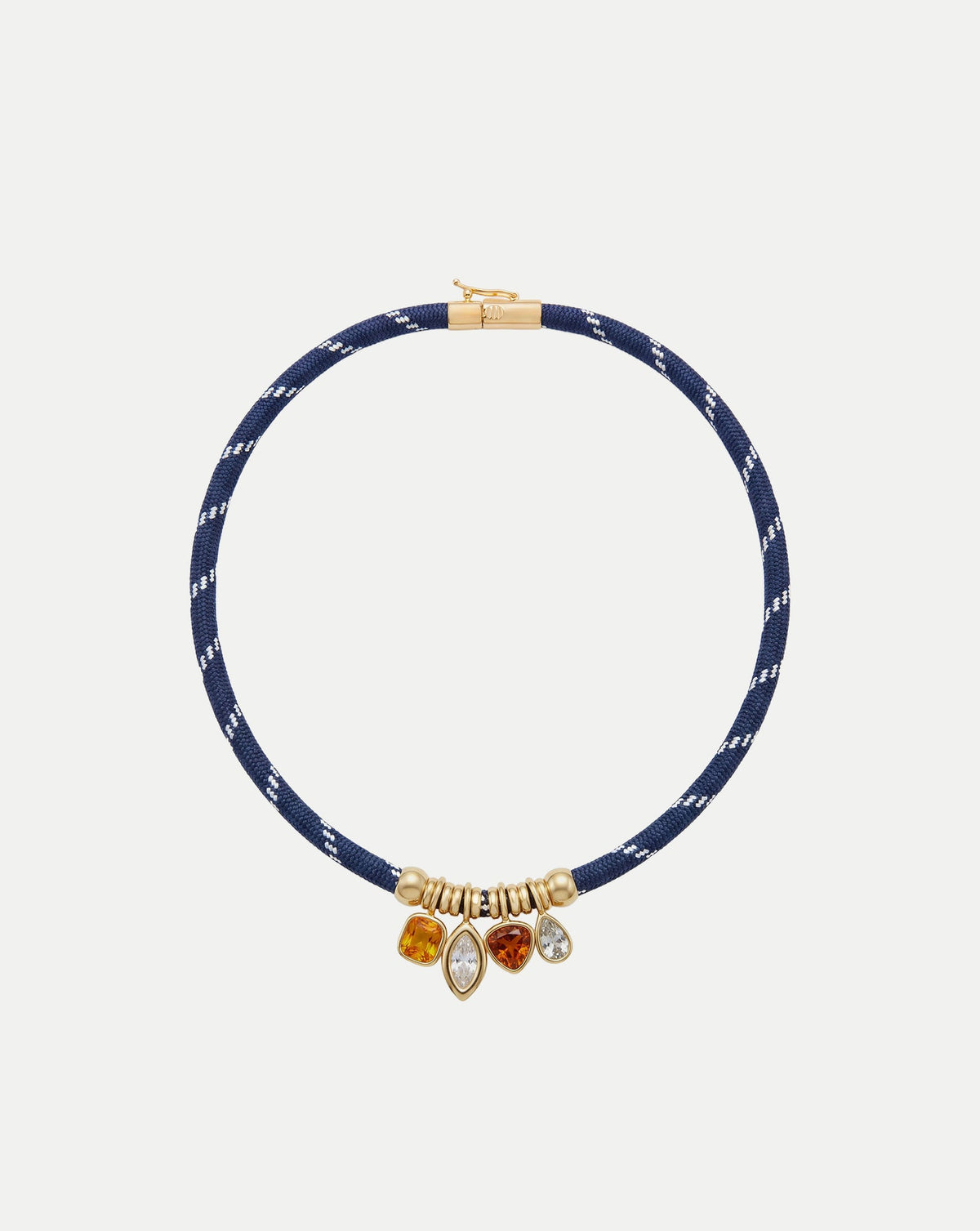 Veronica Beard | Paracord Charm Necklace in Navy Navy